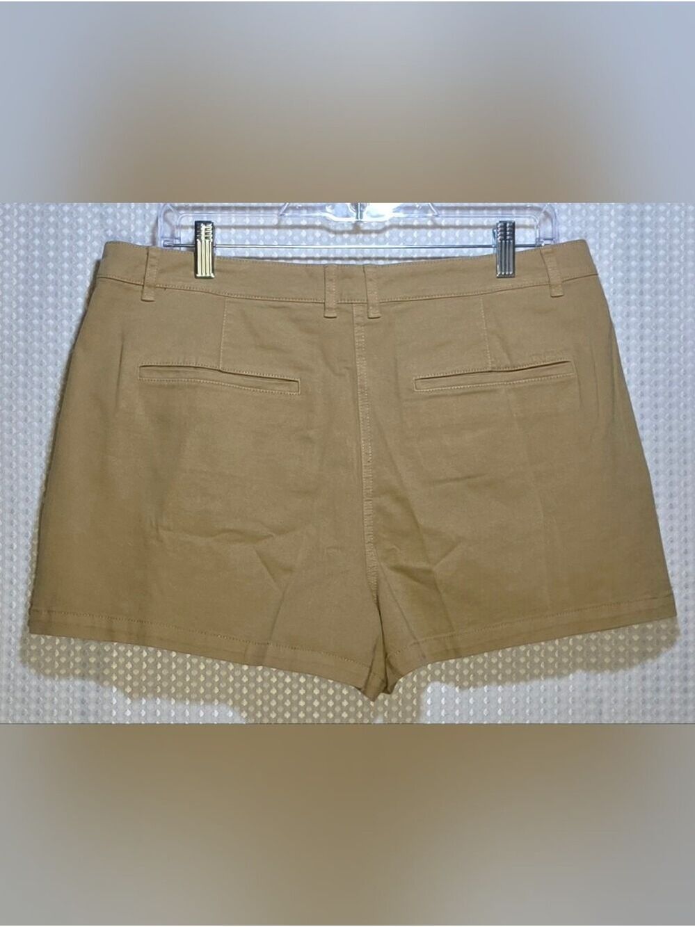 J. Crew Pleated Heritage Chino Shorts Khaki Tan 3" Inseam Classic Americana - Picture 8 of 14
